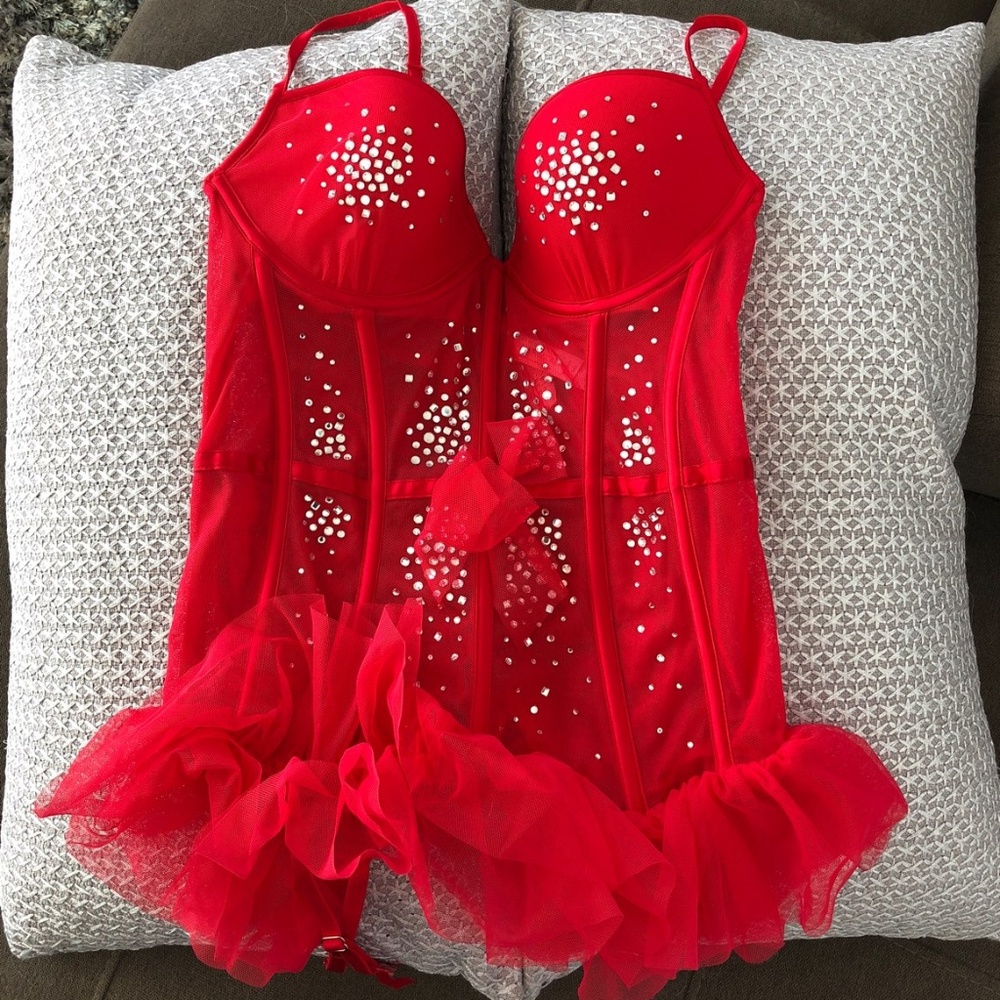 Victoria's Secret NWT Bling Corset 36B